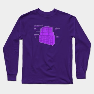 Sound System Diagram Long Sleeve T-Shirt